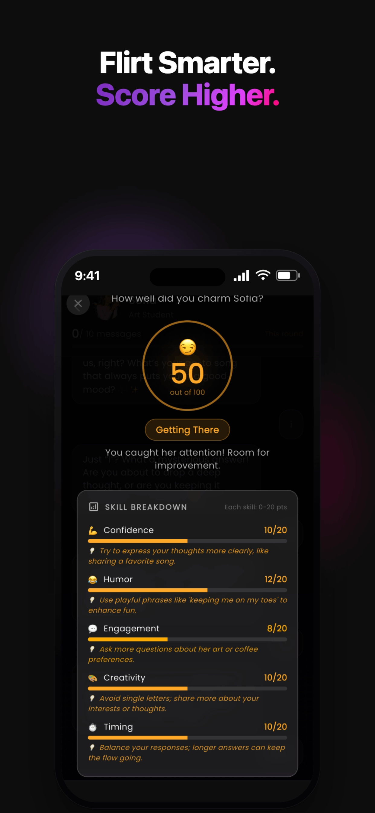 Clutch: AI Dating Coach & Rizz screenshot 5