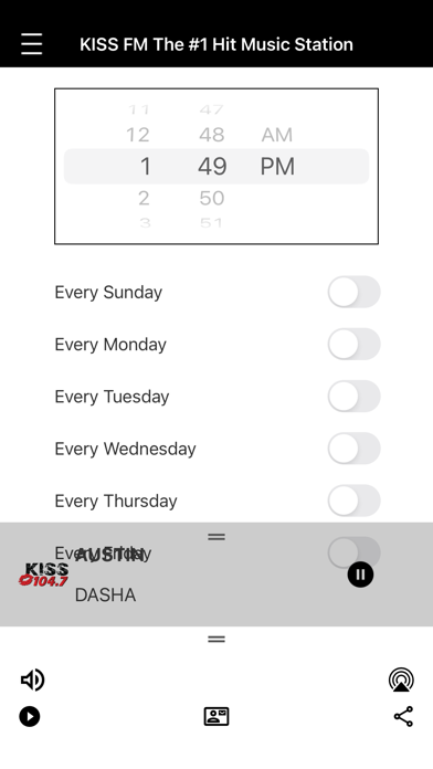 Kiss 104.7 Screenshot