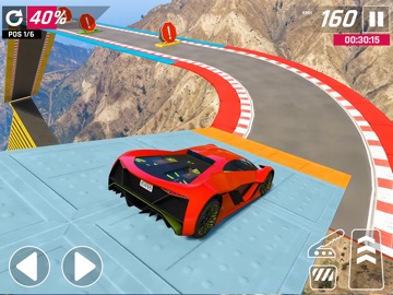 High Speed Car Driving Game 3D iPad screenshot