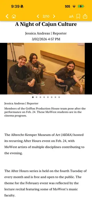 Griffon News screenshot 3