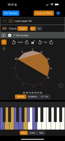 Tessitura Pro Scales screenshot