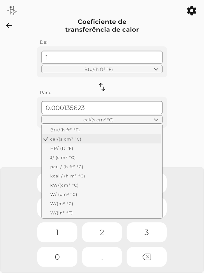 Conversão Unidades Engenharia