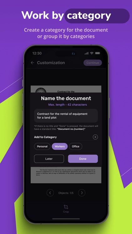 Simple Doc mobile scanner app screenshot-4