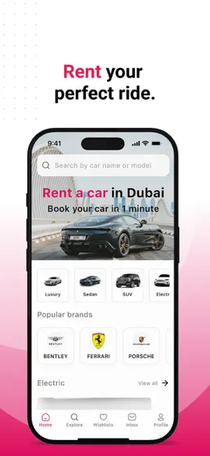 Rentop: Car Rental Dubai screenshot 1
