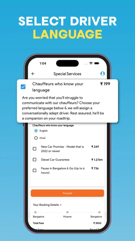 Savaari - Car Rental & Taxi screenshot 6 of 9