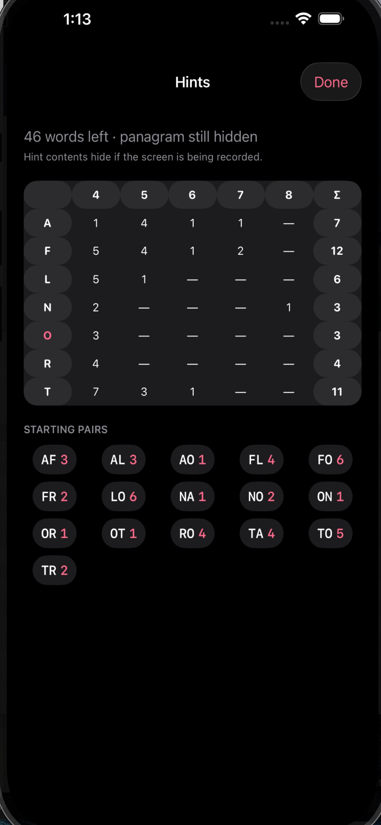 Screenshot 4 of Alphacomb: Spell, Buzz, Score!