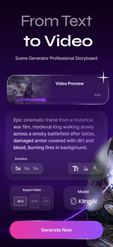 Spectoria: AI Video Studio iPhone screenshot