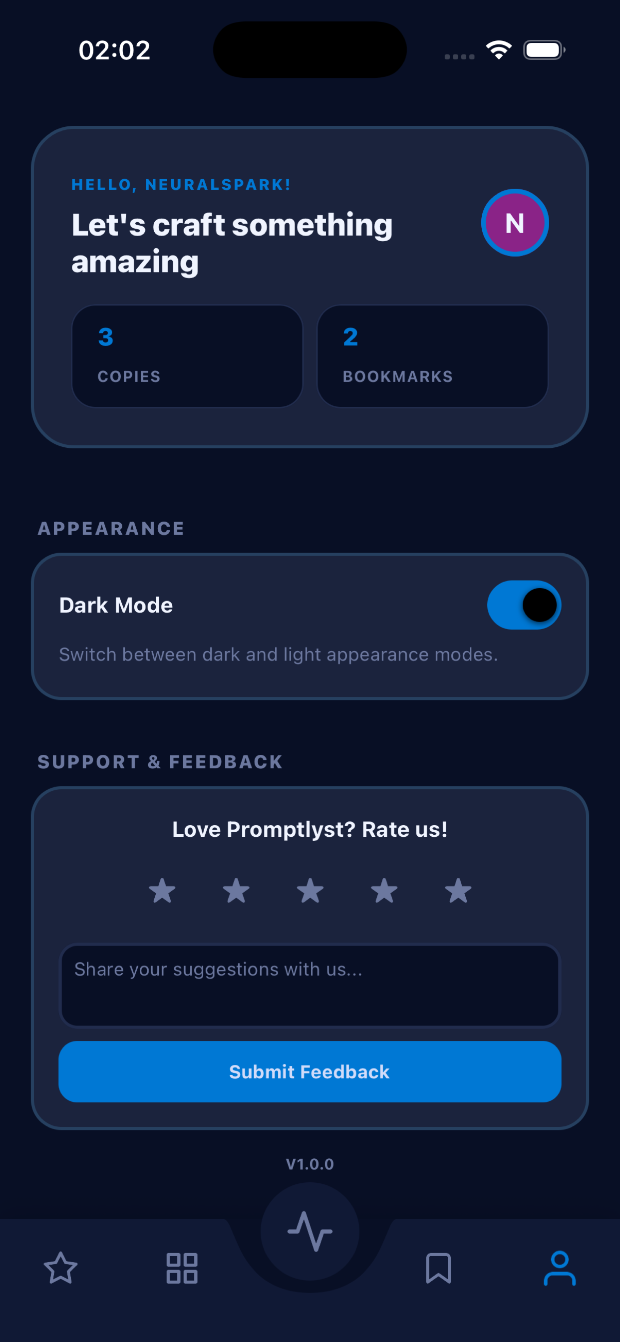 Promptlyst screenshot 6