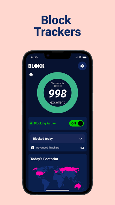 BLOKK: VPN & Privacy Shield Screenshot