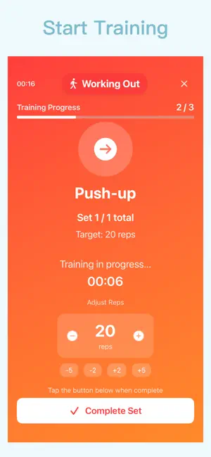 FlowForce: Bodyweight screenshot 1