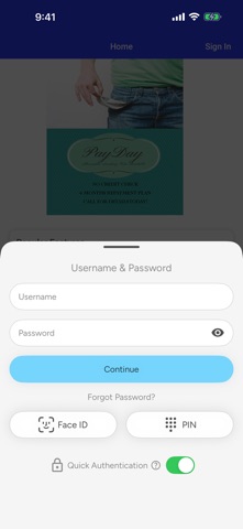 App screenshot