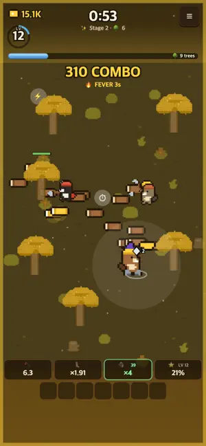 Chop King: Axe Roguelite screenshot 2