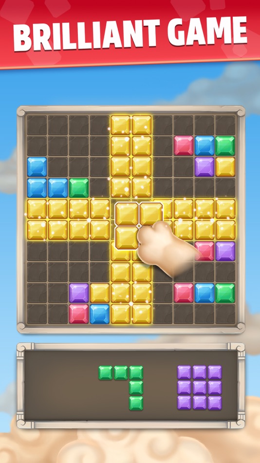 #6. Jewel Block Puzzle Brain Game (iOS) 由: Athena Studio