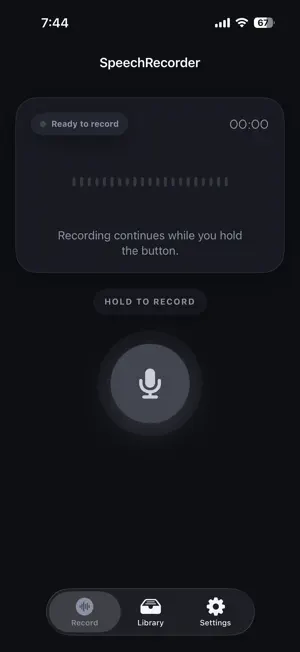 EchoRecorder - Voice Recorder screenshot 4