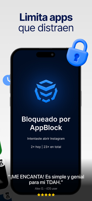AppBlock - Bloquea apps y webs Screenshot