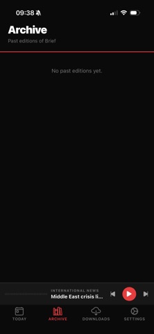 Brief Audio screenshot