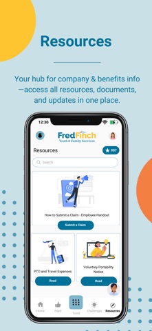 Fred Finch Benefits screenshot