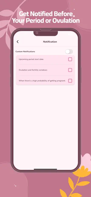 Period tracker - pregnancy app screenshot 4
