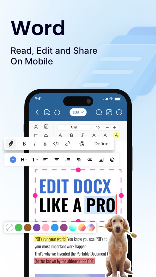 #1. Office Word:Edit Word Document (iOS) 由: Rhophi Analytics LLP