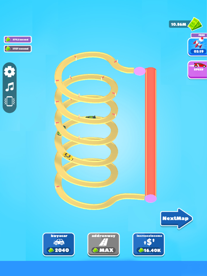 Gold Track-Car Kingdom