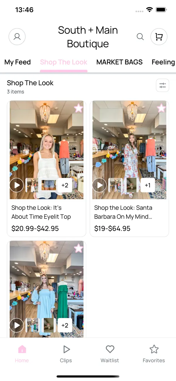Screenshot #1 pour South + Main Boutique