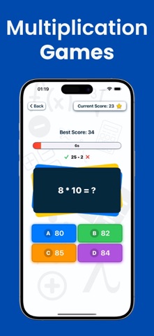 Math & Multiplication Games Screenshot 2 of 5