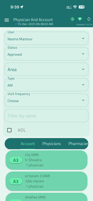 LiveRep (Pharma CRM) Screenshot 9 of 9