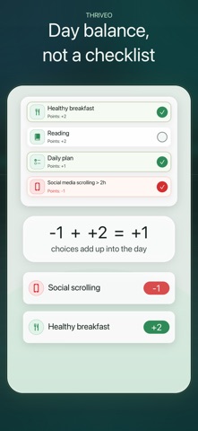 Thriveo screenshot