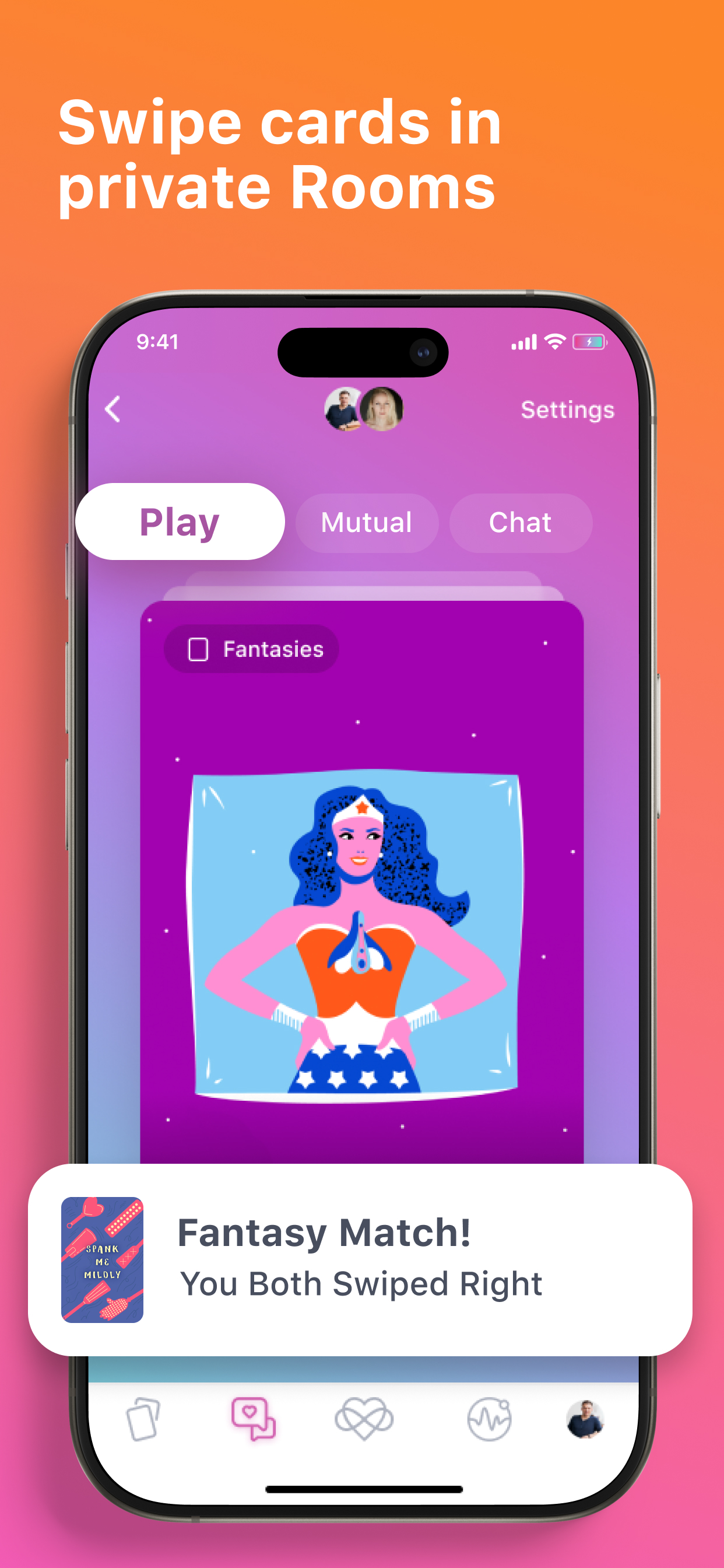 Open-Minded Dating App:Fantasy