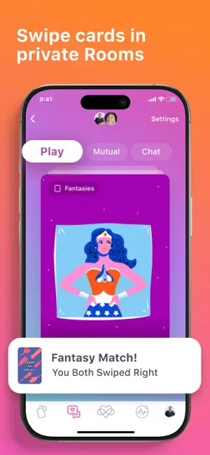 Open-Minded Dating App:Fantasy screenshot 4
