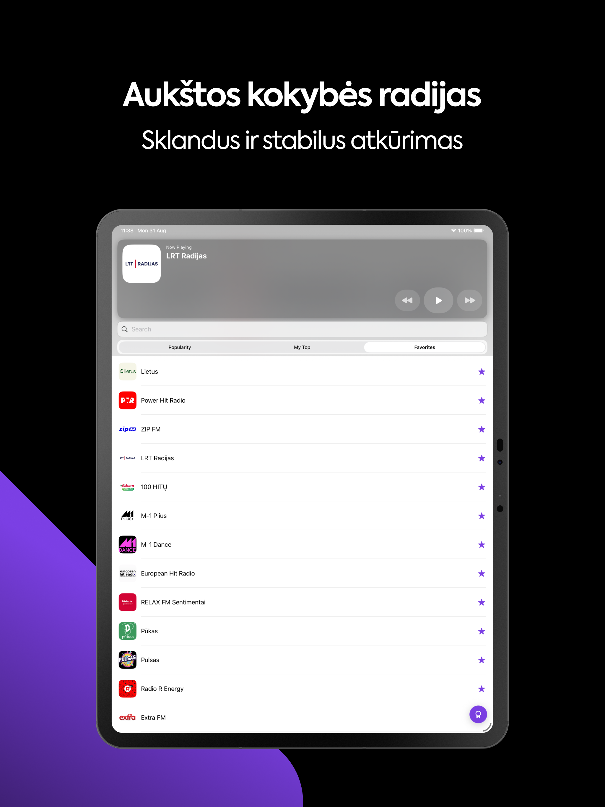 Radio LT: Lietuvos radijas screenshot 10