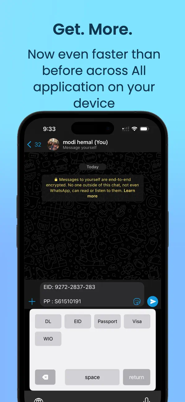 #5. Paste : Copy keyboard (iOS) By: Hemal Modi