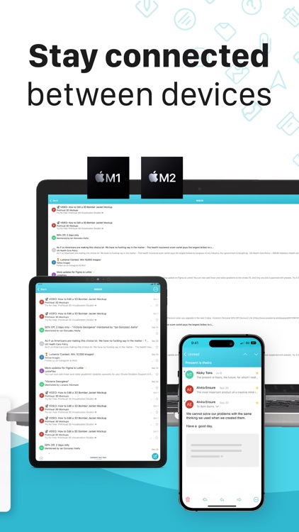 Email Aqua Mail Secure Client screenshot-3