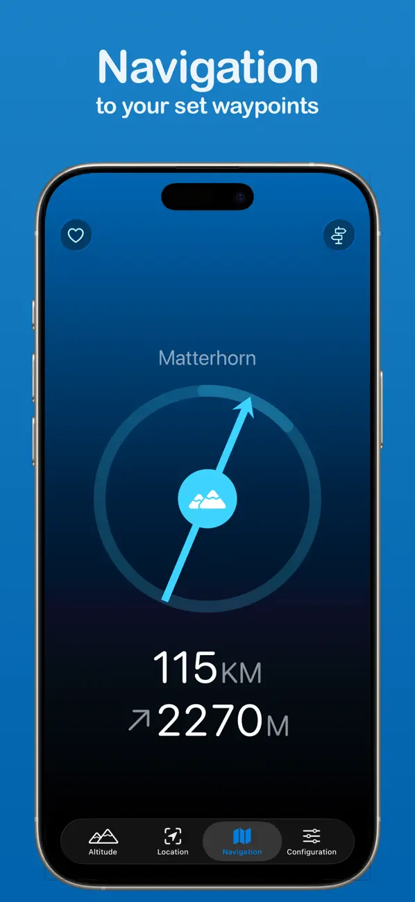 Screenshot #3 pour Altimeter - altitude and more