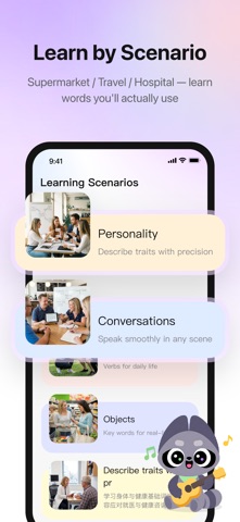 Mello - Fill Words in Contexts iPhone screenshot
