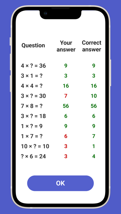 Times Tables: Multiplication Screenshot