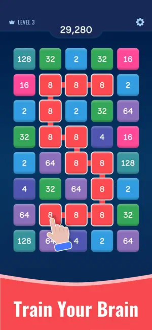 Merge - 2248 Number Puzzle screenshot 1