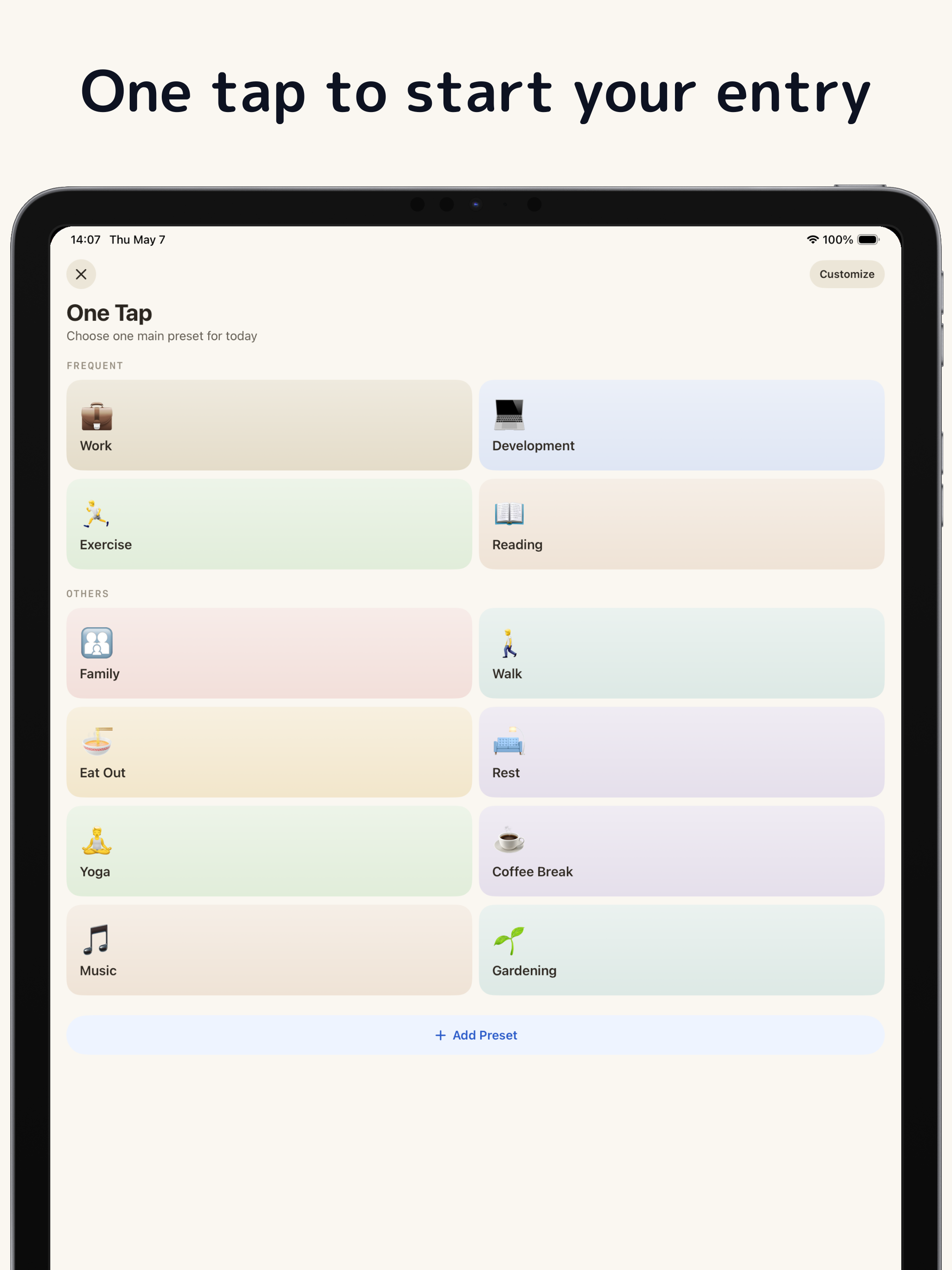 Hibi — Effortless daily