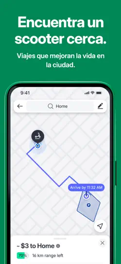 Captura de pantalla de Hopp: Pide Un Viaje en iPhone 2