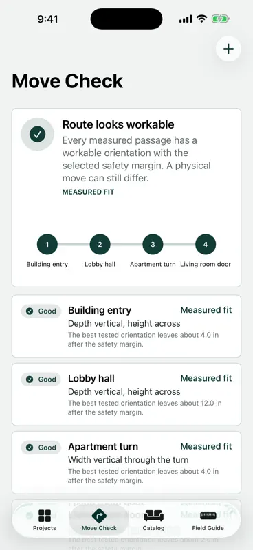 Roomspan: Furniture Fit screenshot 2 of 3