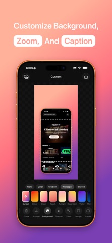 App Mockup Maker: Screenlume iPhone screenshot