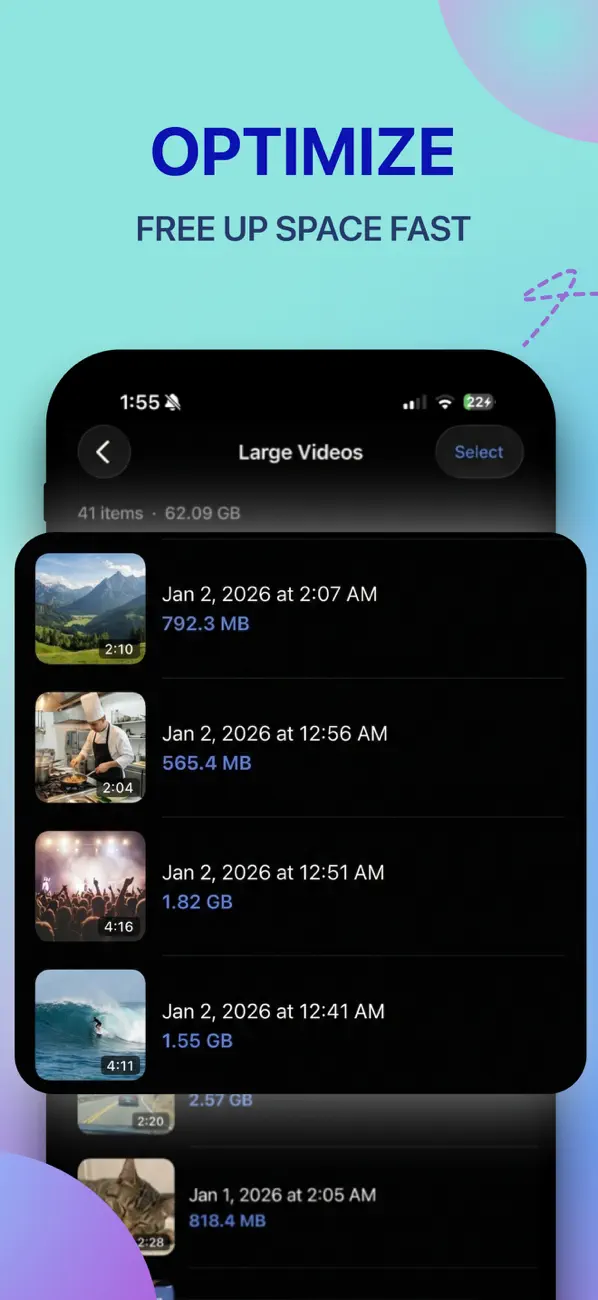 Screenshot #2 pour Cleaner: AI Optimizer