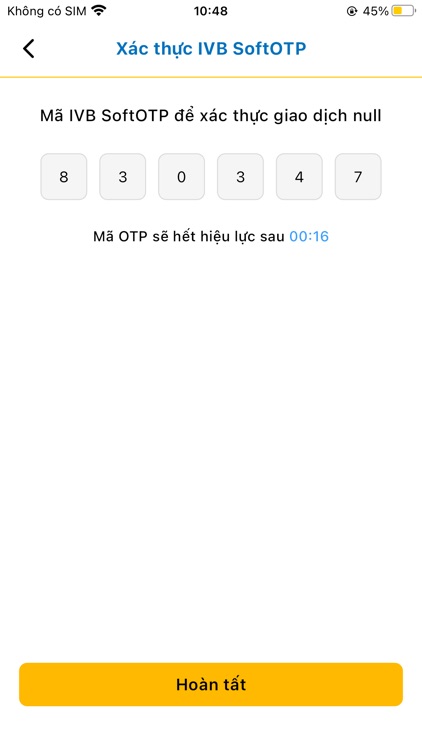 IVB SoftOTP screenshot-3