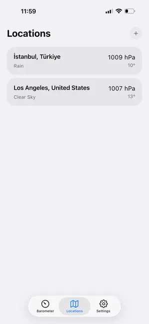 Barometer & Altimeter Pro iPhone screenshot 4