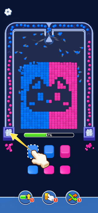 Bounce Sort - Ball Color Pixel Screenshot 1 of 5