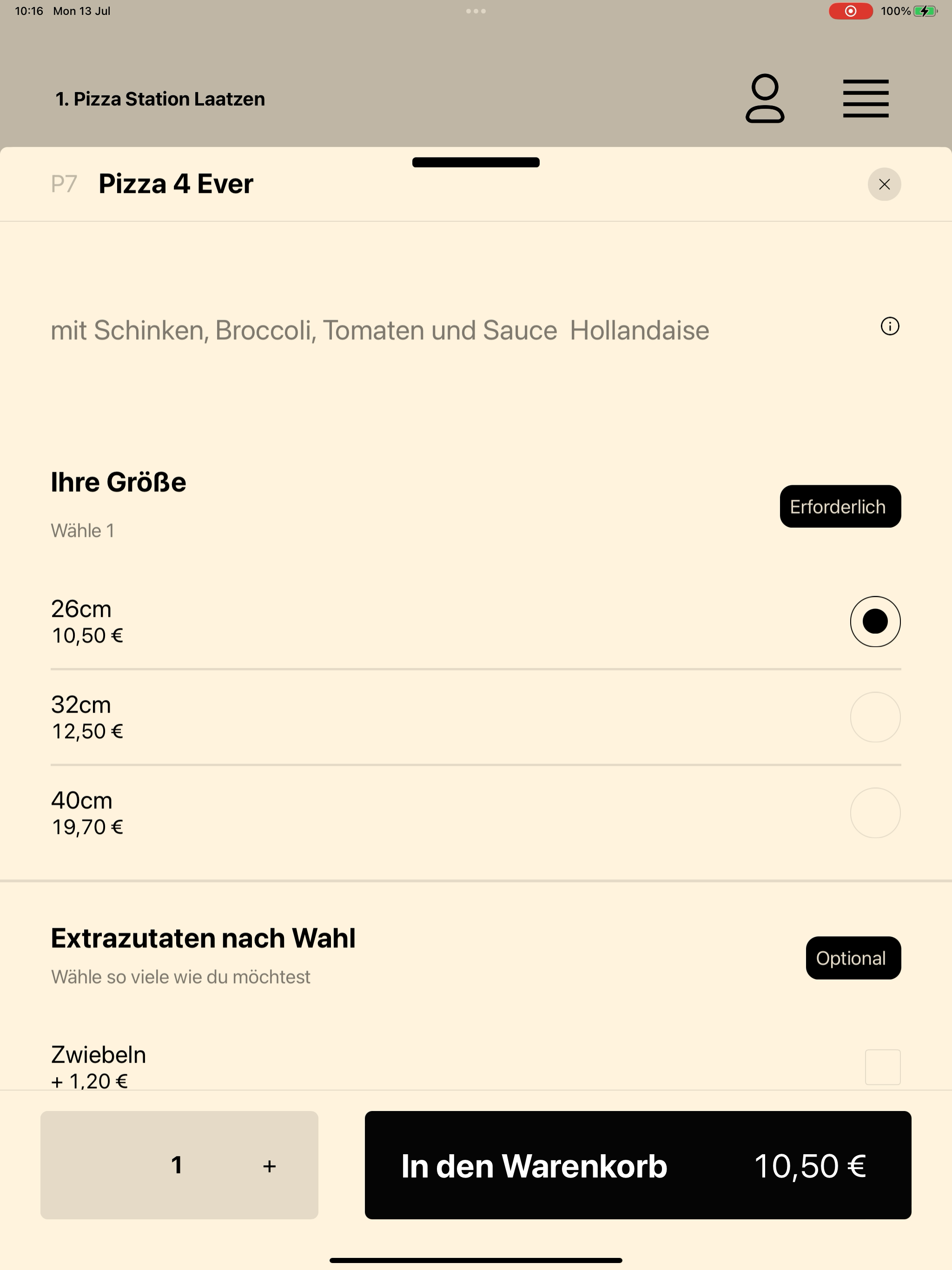1. Pizza Station Laatzen screenshot 15