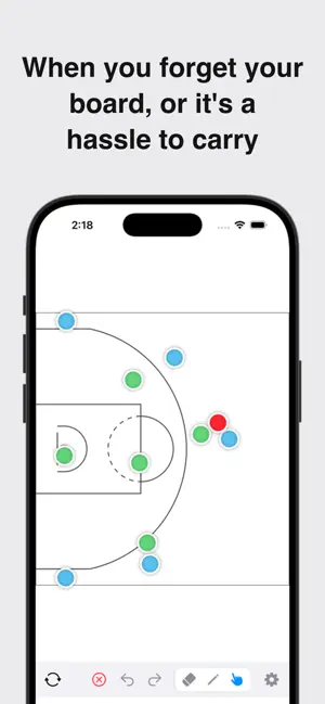 Basketball Simple Board screenshot 4