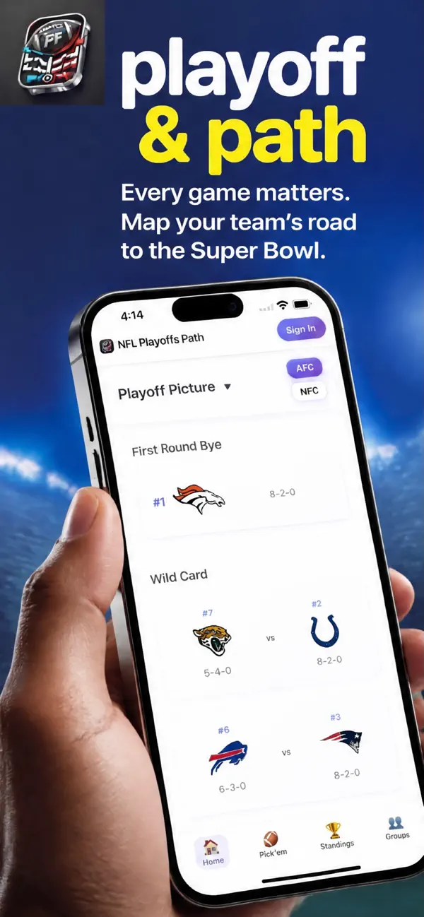 Screenshot #1 pour Playoff Path Football