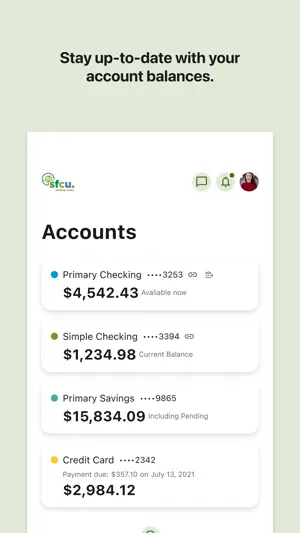 SFCU CU-Online screenshot 3