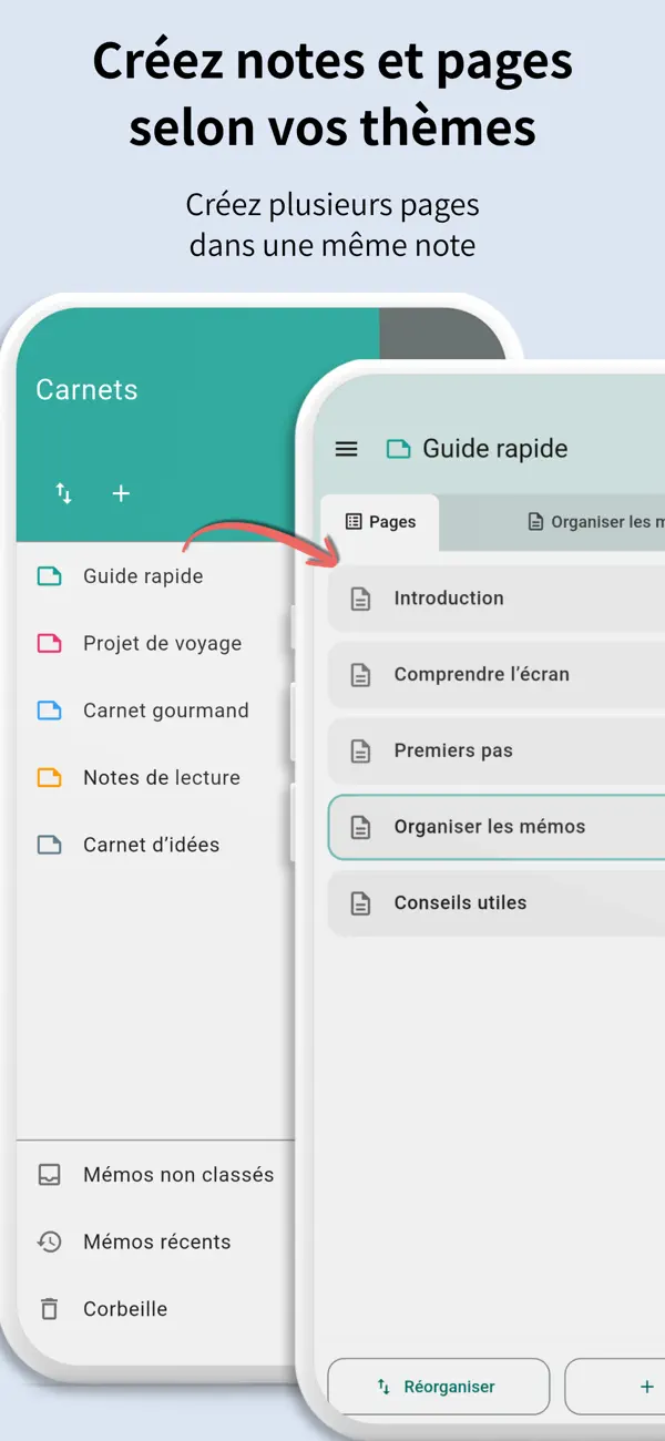 Screenshot #3 pour Mémos en blocs - PieceNote